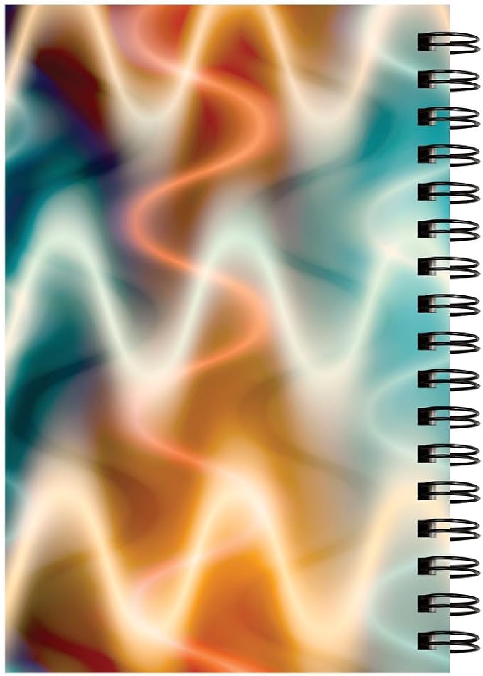 UCreate Fashion Poly Sketch Book, Neon Squiggles - Image 3