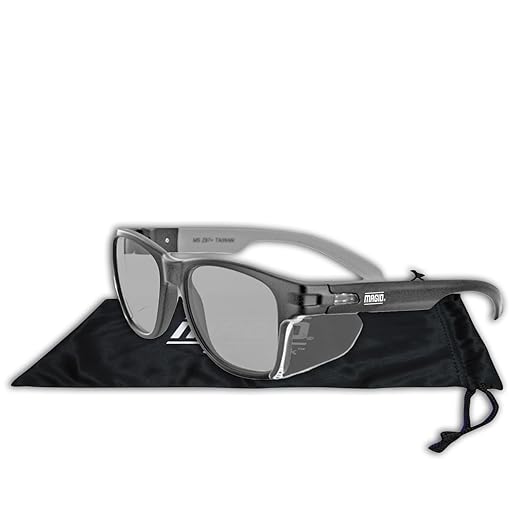 MAGID Y50 Safety Glasses for Construction | Black Frame — 24-Pack, ANSI Z87.1+ - Image 3