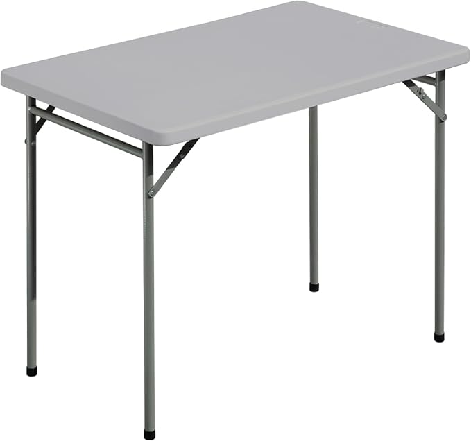 Folding Table 3ft Rectangular All-Occasion Plastic Folding Event Table by OutdoorOasisFurniture