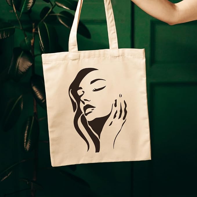 FINGERINSPIRE 4 Pcs Minimalist Figures Painting Stencil - Image 5