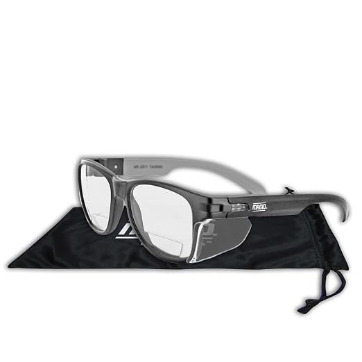 MAGID Y50 Safety Glasses for Construction | Black Frame — 6 Pairs, ANSI Z87.1+ - Image 3
