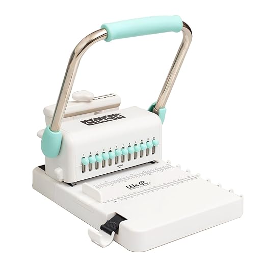 We R Memory Keepers Cinch Book Binding Machine Version 2, Slide Ruler, Spiral by WeRMemoryKeepers