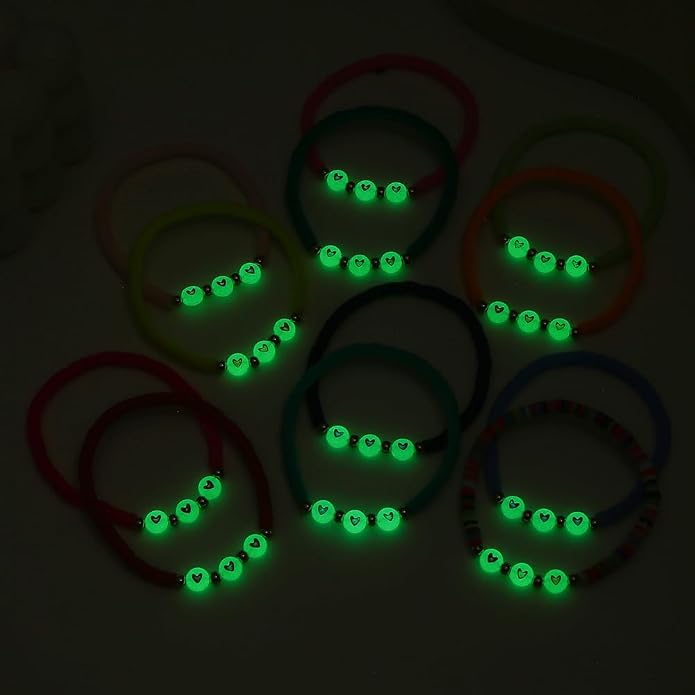 Heishi Surfer Clay Bead Bracelets Set - Image 4