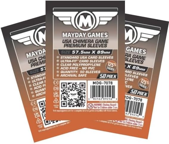 Mesos Premium Compatible Card Sleeve Bundle by MAYDAYGAMES
