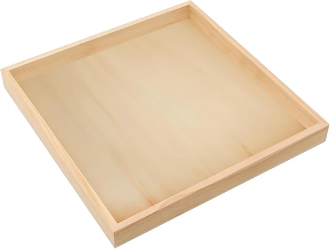Wood Canvas Panel Cradled 10 x 10 inch, Shadow Box, & Tray Crafts, by by Woodpeckers