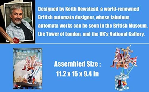 ModelShop Automata Paper Machine Moving Model Papercraft Designed by Keith - Image 2