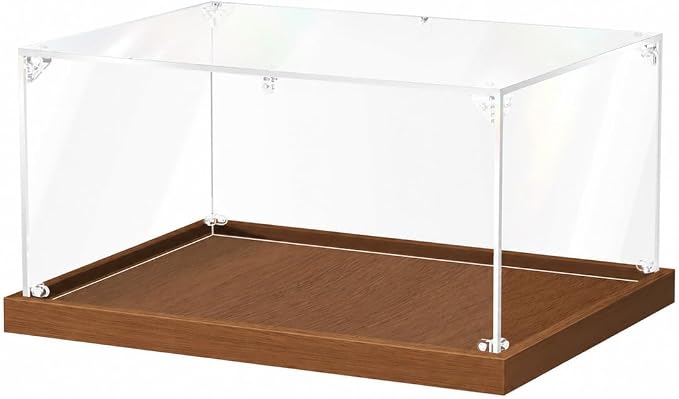 JUJOMAT Acrylic Display Case for Collectibles Clear Acrylic Display Box for by JUJOMAT