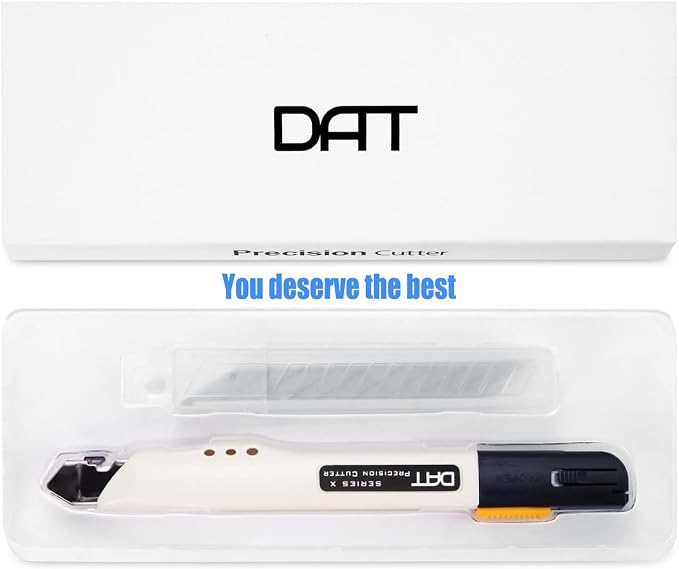 Utility Knife, DAT Series-X Portable Box Cutter, Fine Point Arts and Crafts - Image 6