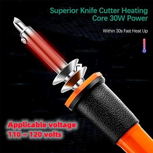 Honoson 22 Pieces Electric Hot Knife Cutter Tool Include Heated Knife Plastic - Image 5