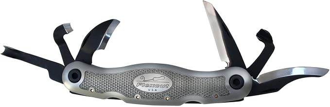 FLEXCUT Right Handed Carvin Jack 2.0, Folding Multi Tool by Flexcut