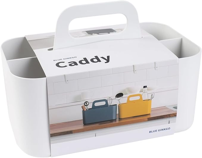BLUE GINKGO Stackable Organizer Caddy, Made in Korea | Portable. Adjustable. by BLUEGINKGO