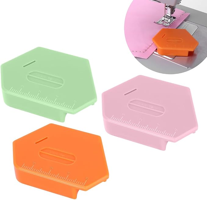 3 Pack Magnetic Seam Guide for Sewing Machine, Universal Sewing Quilting by Unknown