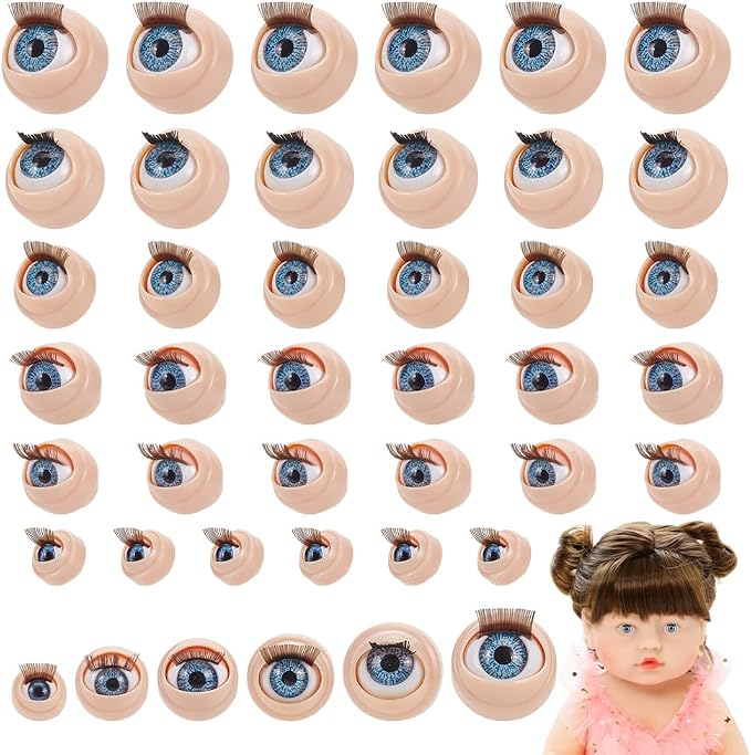 PH PandaHall 24 Pairs 3D Safety Eyes by PHPandaHall