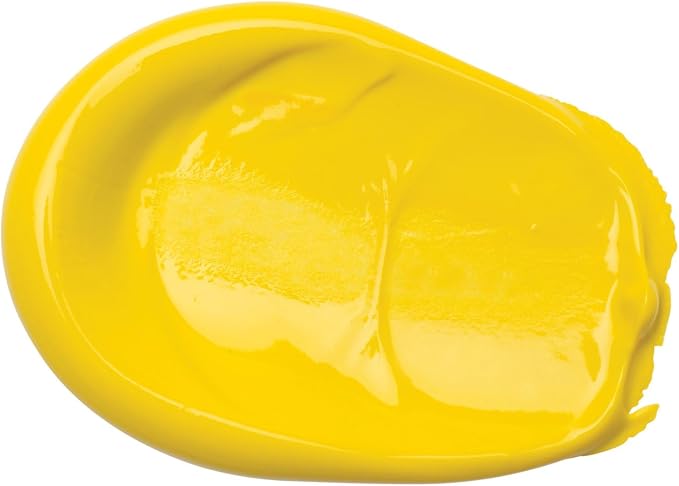Liquitex BASICS Acrylic Paint, 118ml Tube, Primary Yellow - Image 2