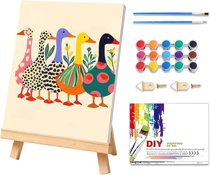 Paint by Numbers Kit for Adults Beginner & Kids Ages 8-12 by PHANTASYART