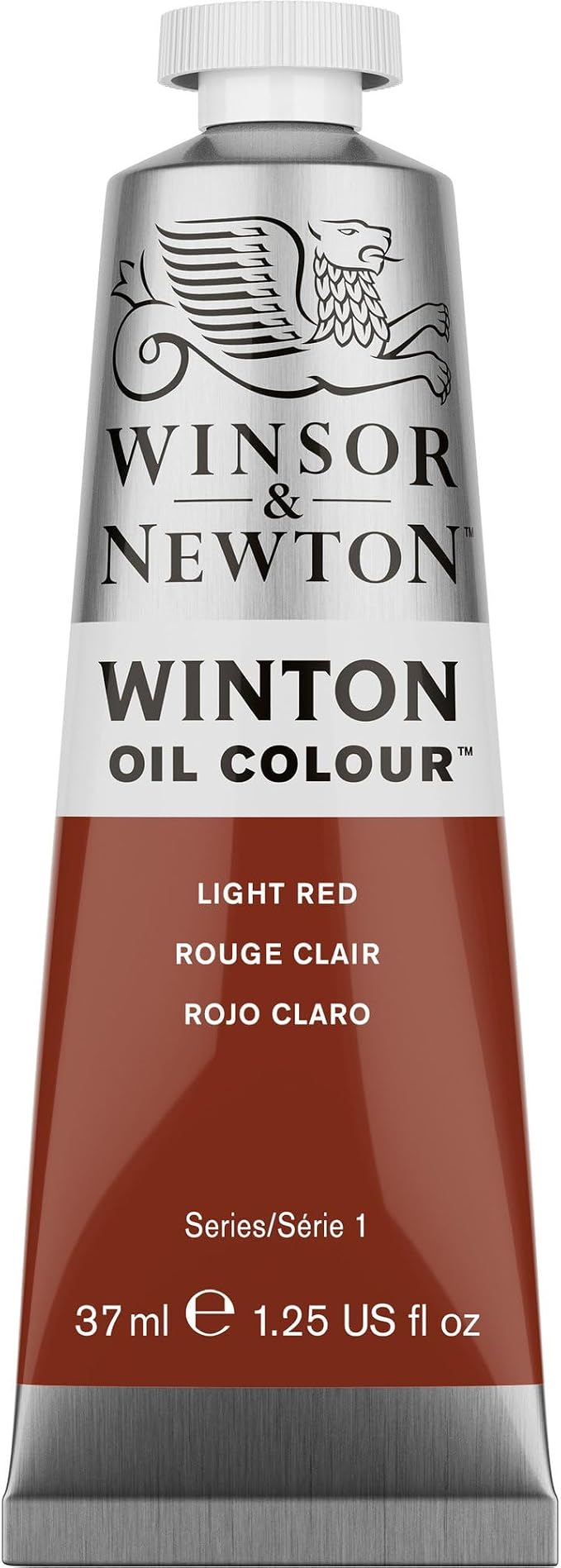 Winsor & Newton Winton Oil Color, 37ml Tube, Light Red - Image 11