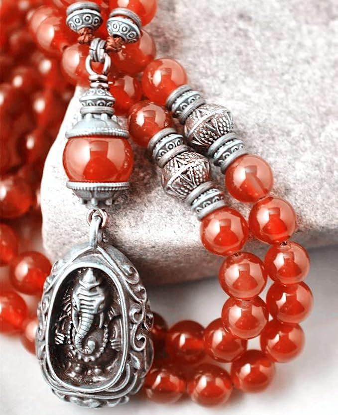 Zenkeeper 108 Pcs Carnelian Beads - Image 5