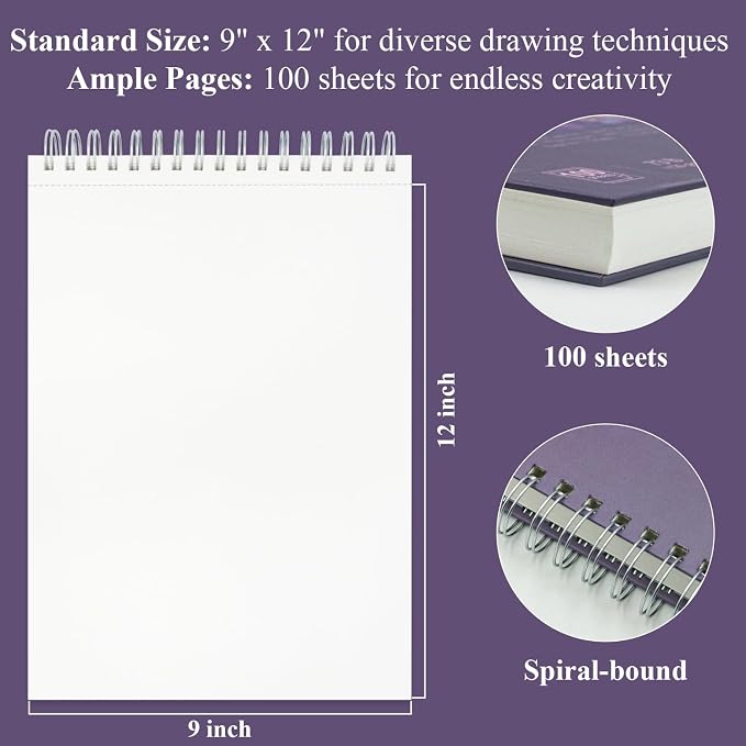 Purple Sketch Book for Women - Image 2