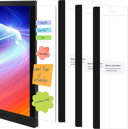 Joyberg 3PCS Monitor Memo Board, Memo Board by Joyberg
