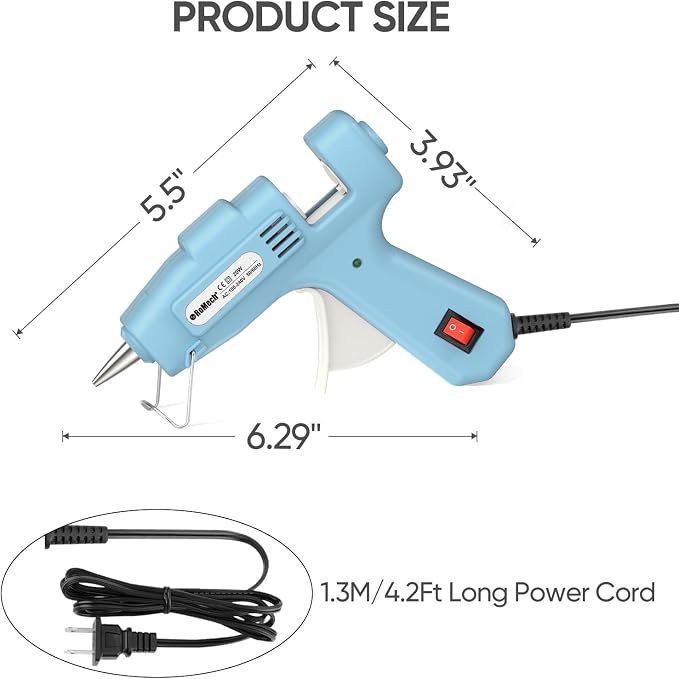 ROMECH 20W Mini Hot Glue Gun - Image 4