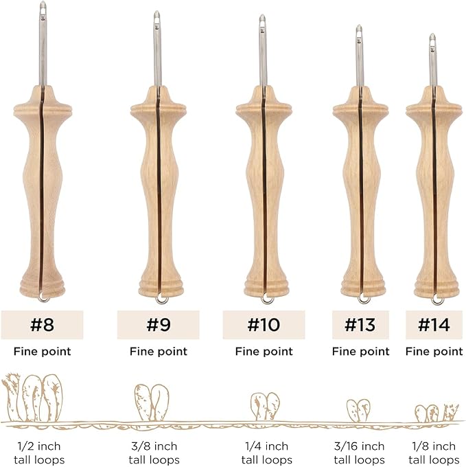The Oxford Punch Needle #8 Fine Point Punch Needle | Patented Design | - Image 5