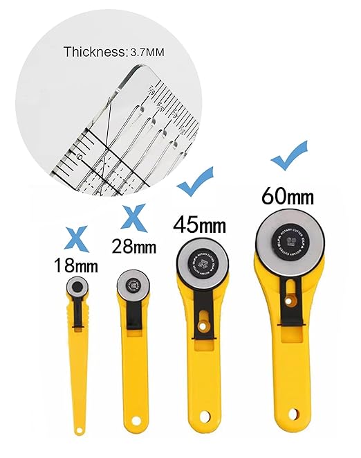 Quilting Ruler- 12.5 * 12.5" Slotted Rulers - Image 4