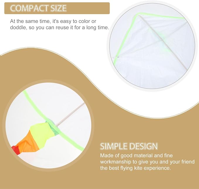 TOYANDONA 1 Set Kids Kite Making Kit - Image 3
