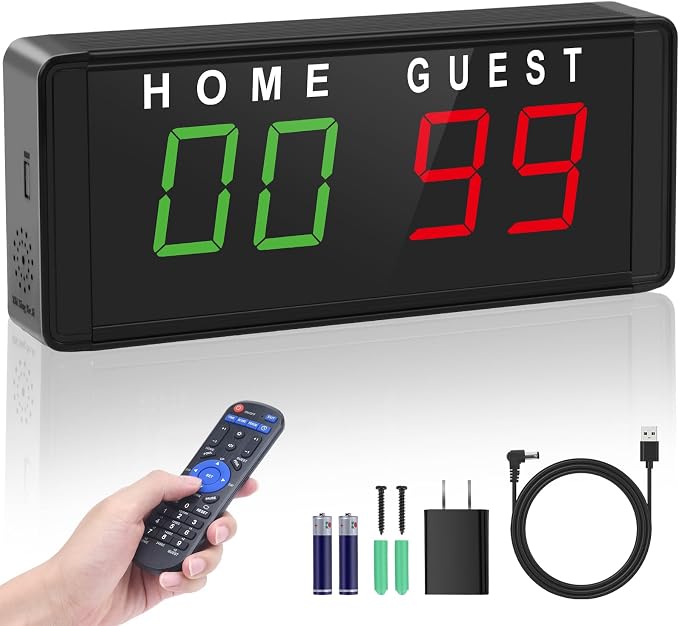 Samshow LED Electronic Scoreboard Digital Score Keeper by Samshowmakesyourkitchentechnologicalmodernandadvanced