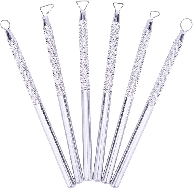 Zuoyou 6 PCS Clay Pottery Sculpting Tools Set Pottery Clay Sculpture Caving - Image 7