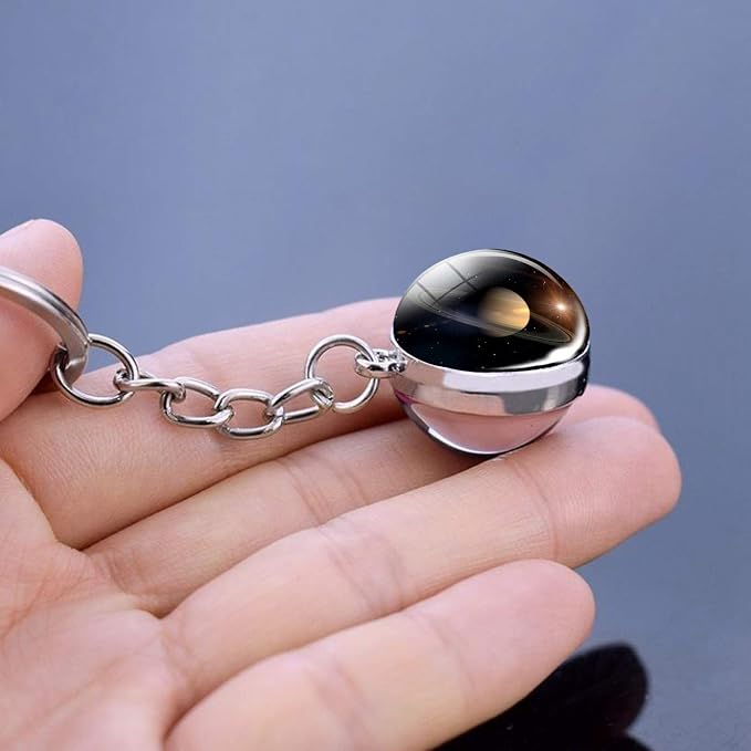 JWPavilion Solar System Planet keychain Accessories Pendant Glow In The Dark - Image 3