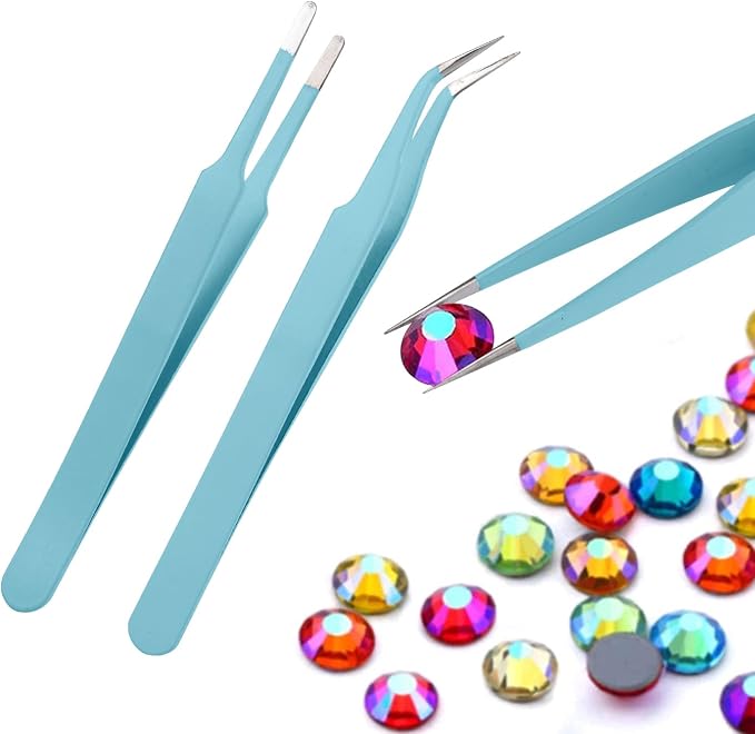 11 Pcs Silicone Resin Mold Tools Set Stirring Needle Spoon Tool Tweezers - Image 5