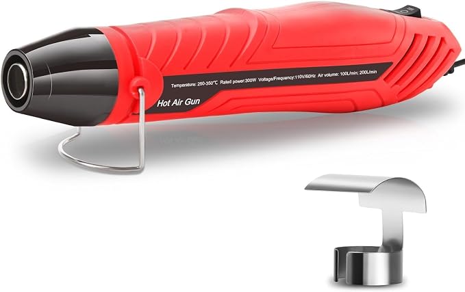 LDK Heat Gun for Crafting, Mini Dual Temp Hot Air Gun Tool - Image 7