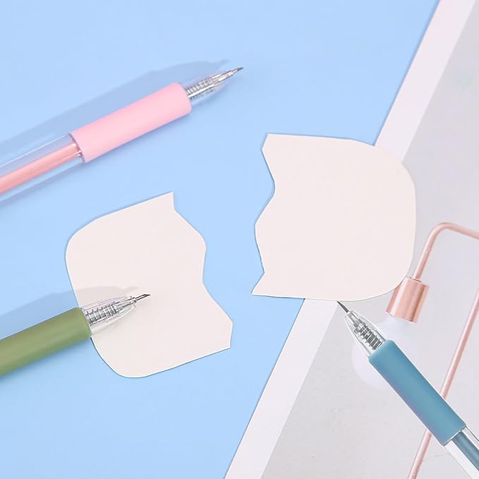 7 PCS Craft Paper Knife Pen Art Cutting Tools Retractable Hobby Cutter Pen - Image 7