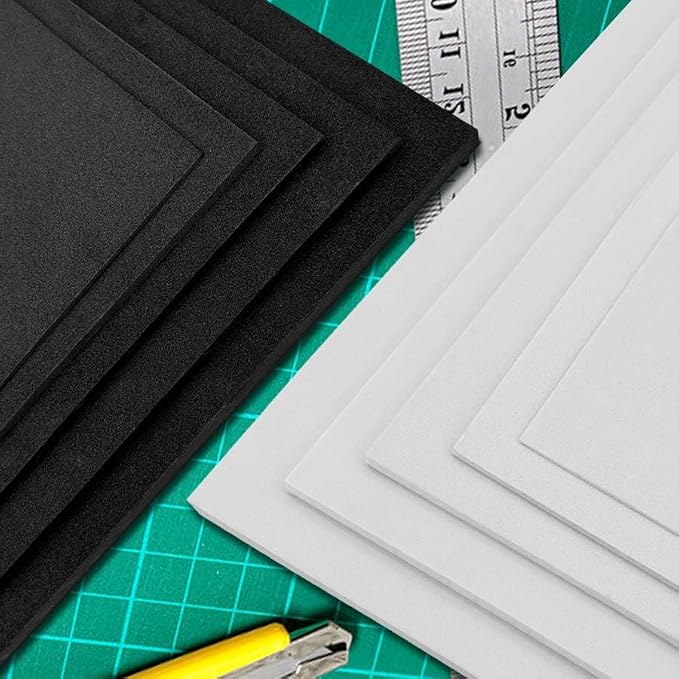 biguphate EVA Foam Roll - 5mm Thick Black Craft Foam Sheets - 15" x 39" Large - Image 6