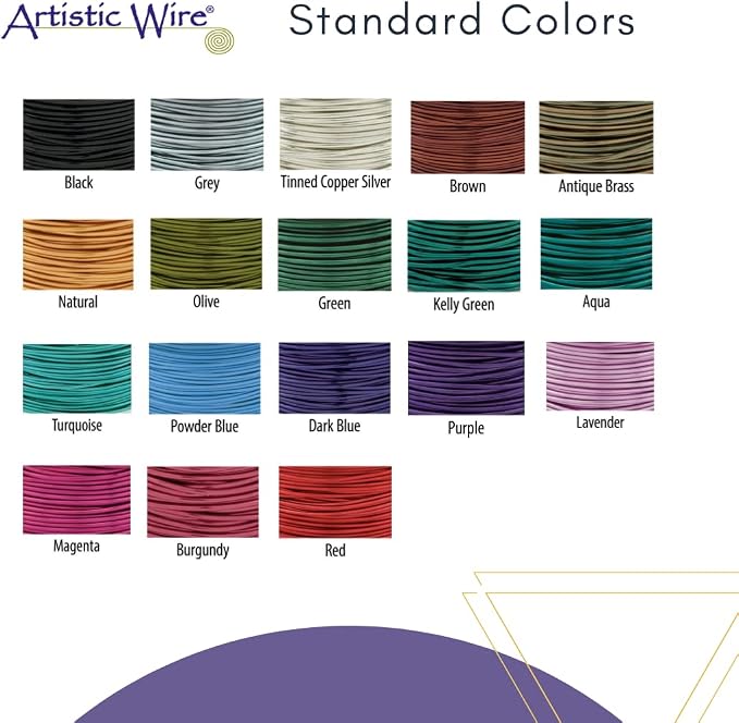 Artistic Wire, 22 Gauge Tarnish Resistant Colored Copper Craft Jewelry Wrapping - Image 6