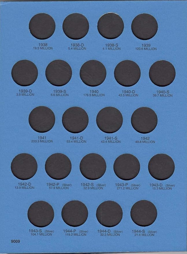 Whitman U.S. Modern Nickel Coin Folder Five Volume Set 1883 – 2023#’s 9007 - Image 6