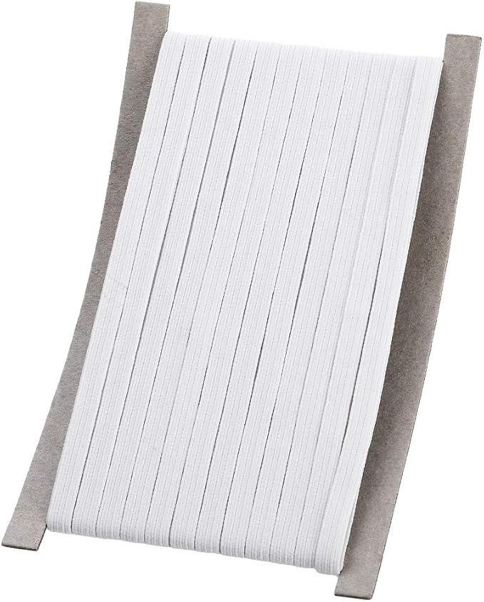 Elastic Band for Sewing, 1/4 Inch x 12 Yard High Elasticity Sewing Elastic by Airisoer