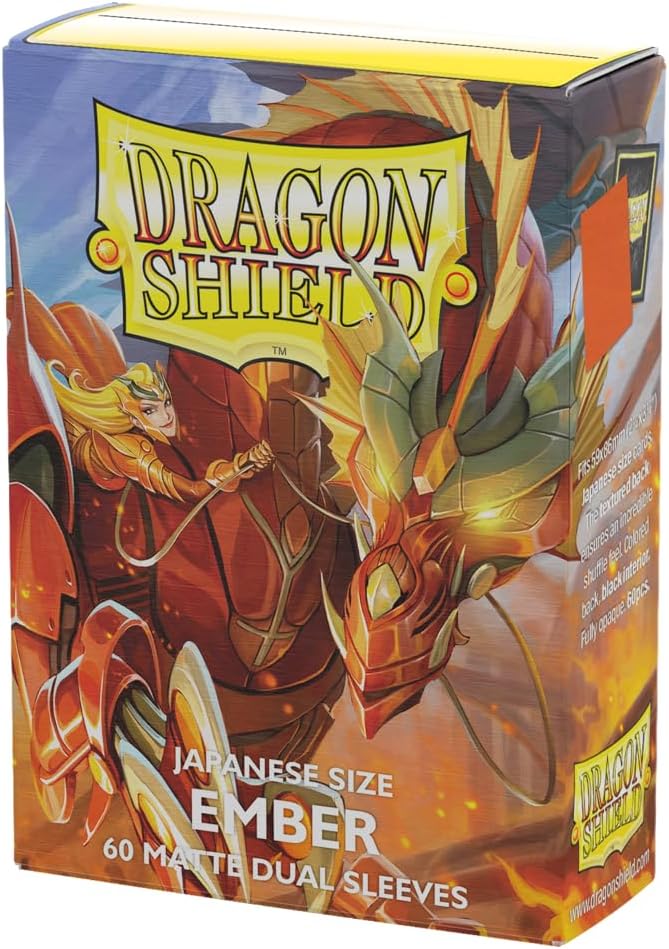 Dragon Shield - Matte Dual - Japanese Size Card Sleeves | 60 CT - Smooth & by DragonShield