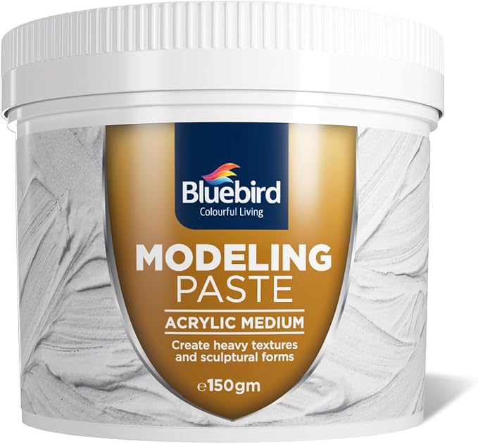 Bluebird Thick Modeling Paste White 5.3 Oz / 150gm by BluebirdArts