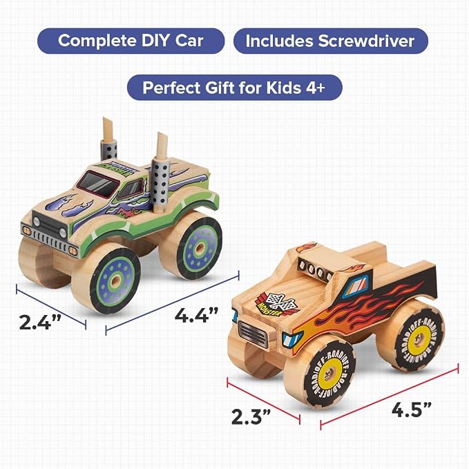 Little Jupiter DIY Wooden Kits w/Stickers - Image 5