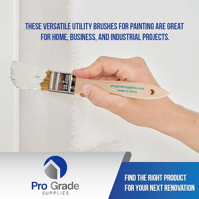 Pro Grade Chip Paint Brushes - Image 6