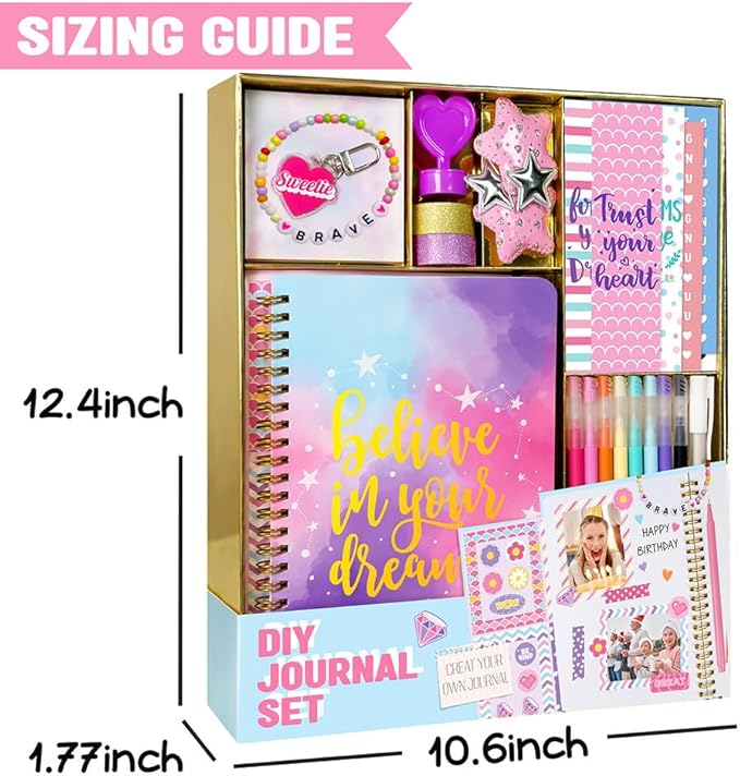 Nollh DIY Journal Kit for Girls - Image 7