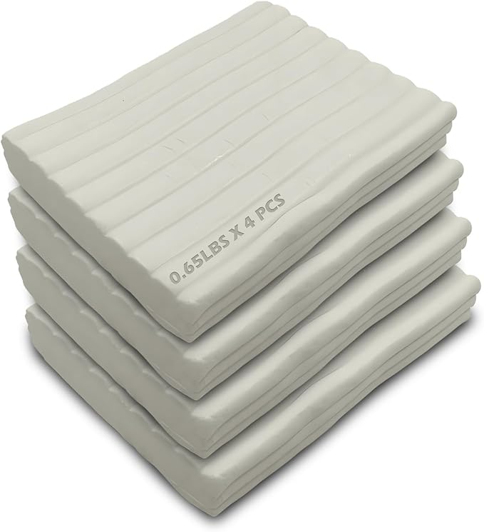 ReArt Non-Drying Oil-Based Modeling Clay 2.6 Pounds, Non Hardening Reusable Clay by ReArt