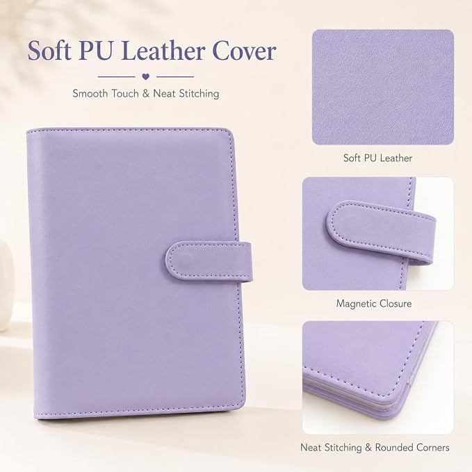 A5 Kpop Photocard Binder, 6-Ring Collector’s Album - Image 4