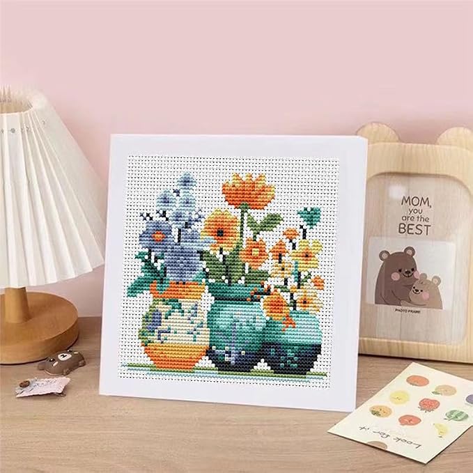 Tiwabb Flower Cross Stitch Kits - Image 7