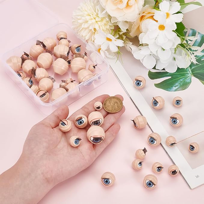 PH PandaHall 24 Pairs 3D Safety Eyes - Image 3
