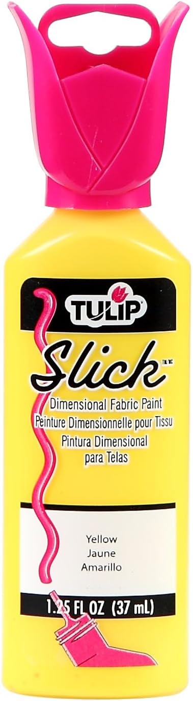 Tulip Puff Fabric Paint, Permanent Acrylic Craft Paint, Dries Soft and Flexible by Tulip