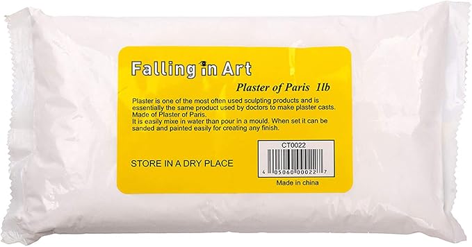 Falling in Art 1lb Plaster of Paris by FallinginArt