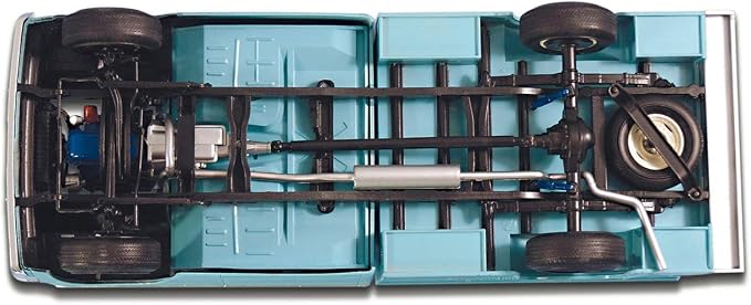1967 Ford F-100 Service Bed Pickup Plastic Model Kit 1:25 - Image 4