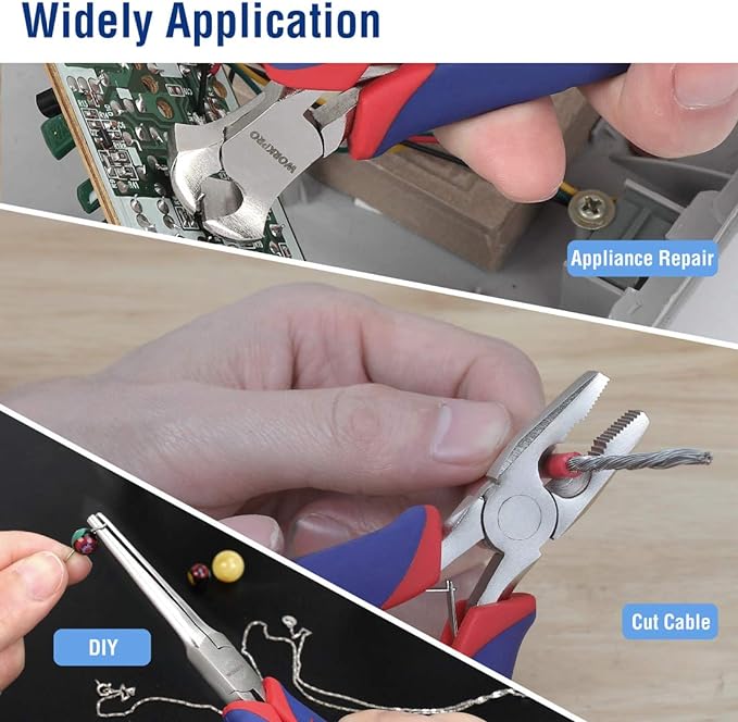 WORKPRO 6-piece Mini Pliers Set - Image 6